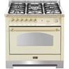 LOFRA DOLCEVITA RBIG96GVGTCI CUCINA 90CM FORNO A GAS 41060108 AVORIO/OTTONE