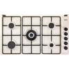 De'Longhi DE LONGHI FLS 59 DD PIANO COTTURA A GAS AVENA 90CM 5 BRUCIATORI 1 DOPPIA CORONA