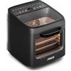 PRINCESS Friggitrice ad Aria 12,6 Litri 1800 Watt Finestra Nero Oven Vision PRINCESS
