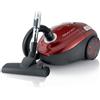 Ariete Aspirapolvere a traino Smart rosso 2735 con sacco 700vW compatto - Rotex