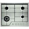 ELECTROLUX KGS6434SX PIANO COTTURA INCASSO 4 BRUCIATORI ULTRARAPIDO ACCIAIO INOX