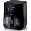 Ariete 4626 Friggitrice ad Aria 6L, 1300W, Capacità cottura 2.5 kg, Nera - Rotex