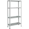 Bizzotto scaffalature Scaffale in kit Bizzotto Scaffalature E550G Minieuro Grigio