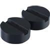 HTBAKOI Tampone In Gomma Per Cric Sollevatore Auto Martinetto Idraulico Universale - 2Pz
