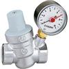 CALEFFI Riduttore di pressione con manometro 1/2" tipo inclinato