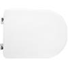 CW SEDILE WC PER FALERI VASO TIFFANI FORMA 7- Bianco - Cerniere A passanti- CW- ...