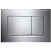 Geberit Placca di copertura 2 tasti "sigma 30" geberit bianco/bordo inf. cromo