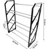 Not specified Scarpiera Scala Robusta X Design Multistrato PP Acciaio 50 18 5cm
