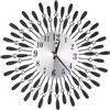 No 15 pollici 3D grande orologio da parete strass Sun Style Modern Livi6954