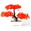 Not specified Pianta in vaso artificiale diametro 25 cm bonsai in vaso arredamento casa/uffici
