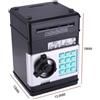 TrAdE Shop Traesio SALVADANAIO ELETTRONICO CASSAFORTE ATM PER BAMBINI CONTANTI MONETE