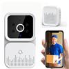 TrAdE Shop Traesio CAMPANELLO VIDEO HD VISIONE NOTTURNA WIRELESS CITOFONO VIDEOCITOFONO SMART
