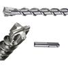 TrAdE Shop Traesio PUNTA 4 TAGLI PER MURO SDS MAX / PLUS DA 600 / 800 / 1000 MM PER TRAPANO MARTELL