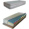 MATERASSO 140X190CM H 25 MEMORY WATER FOAM FRANCESE SFODERABILE 9 ZONE