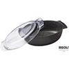 N/A Risolì Granito Hard Stone Casseruola Ovale con coperchio