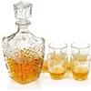 N/A Bormioli Rocco Dedalo Set Whisky 6 Bicchieri + Bottiglia