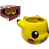 Tazza Pokémon Pikachu in 3D Modello Largo Ceramica Personaggio Tridimensionale D