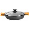 Pinti Inox Pintinox Casseruola bassa per piastra induzione bra efficient bra 32 cm - Rotex