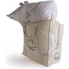 DAUNEX Piumino da letto 200X200 SESTRIERE MEDIUM 100% piumino d'oca ungherese