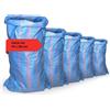 | 10 Sacchi in Polipropilene 70X120 Cm, Blu - Ideali per Raccolta Di Olive, Pata