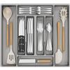 Organizer Posate Salvaspazio, 51.6 X 42 Cm Portaposate in Plastica per Cassetto