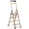 Foppapedretti Scala Pieghevole Legno 4 Gradini Portata 150 Kg 178 cm LaScala 4.0 FOPPAPEDRETTI