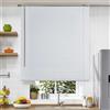 TrAdE Shop Traesio TENDA VENEZIANA BIANCA IN PVC 40X160CM PER PORTAFINESTRA FINESTRA PARASOLE TPL03