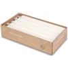 Does not apply Müller Kerzen PRO NATURE Candele Steariche - Bianche - 2,2 X 20 Cm - Set Di 10 C