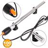 TrAdE Shop Traesio TERMO RISCALDATORE PER ACQUARIO 100 W TERMOREGOLATORE CON TERMOSTATO IN ACCIAIO