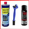 Coloritalia Kit Pulizia Catena per Moto Pulitore Lampante Spazzola Grasso Spray Pulisci Egr