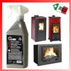 VMD Pulitore Vetro Camino Stufa a Pellet Termocamino Forno Caminetto Legna Bioetanol