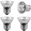 Lampadina Riscaldante Tartarughe 50W UVA UVB E27 Dimmerabile AC230V, Bianco Cald