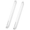 2 Pezzi Tubi Fluorescenti Da 15W, 450Mm, T8 Bianco Freddo 4000K, Attacco G13, Lu