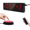 Does not apply Countdown Timer, 12/24H Orologio Da Parete Digitale Con Telecomando, Cronometro