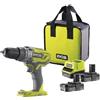 Ryobi Trapano avvitatore a percussione ONE+ 18V 2Ah Ryobi R18PD3-220S