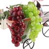 TrAdE Shop Traesio GRAPPOLO GRAPPOLI UVA 2 PEZZI 22 CM VIOLA BIANCA CASUALE FRUTTA DECORAZIONI