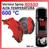 VMD VERNICE SPRAY PER PINZE FRENI ROSSO ALTA TEMPERATURA SCARICO TUNING BOMBOLETTA