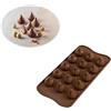 Silikomart Stampo cioccolatini Choco Flame 3D ripieni silicone SCG47 forno Rotex
