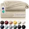 Does not apply Coperta Pile 150X200Cm - Plaid Divano Super Morbida - Certificata Okeo-Tex - Win