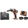 AEG BSB18C3BL-502C Trapano a Percussione 18V Brushless 110 Nm + 2 batterie 5.0ah