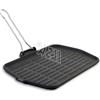 Ilsa Bistecchiera dietella rettangolare 23x36 ghisa inossidabile induzione Rotex