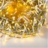 Dictrolux catena luminosa Luci LED Bianco Caldo 500 1000 cavo trasparente Rotex