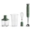 Does not apply Iridea, Frullatore a Immersione Con Frusta Sbattitore, Bicchiere Da 600 Ml E Tri