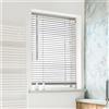 TrAdE Shop Traesio TENDA VENEZIANA GRIGIA IN PVC 60X160 CM PER PORTAFINESTRA FINESTRA PARASOLE TPL3