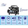 FIAC Compressore D'Aria Portatile Silenzioso SUPERSILENT 6, Oil Free, Pressione FIAC