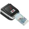 TrAdE Shop Traesio MINI RILEVATORE BANCONOTE FALSE VERIFICA CONTA BANCONOTE A BATTERIA LITIO