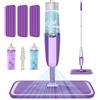 Scopa Lavapavimenti a Spruzzo, Spray Mop Lavapavimenti Microfibra Mocio Pavimen
