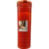 Lumino Votivo Cerone T60 Rosso Cera Bianca 70x220mm