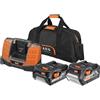 AEG Kit Batterie e Caricabatterie - AEG - 18V- SETLL 18X02BL2