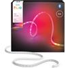 Striscia LED Multicolore Hue Flux Outdoor, 3 M, 1.200 Lm, Colori E Atm. Vivaci,